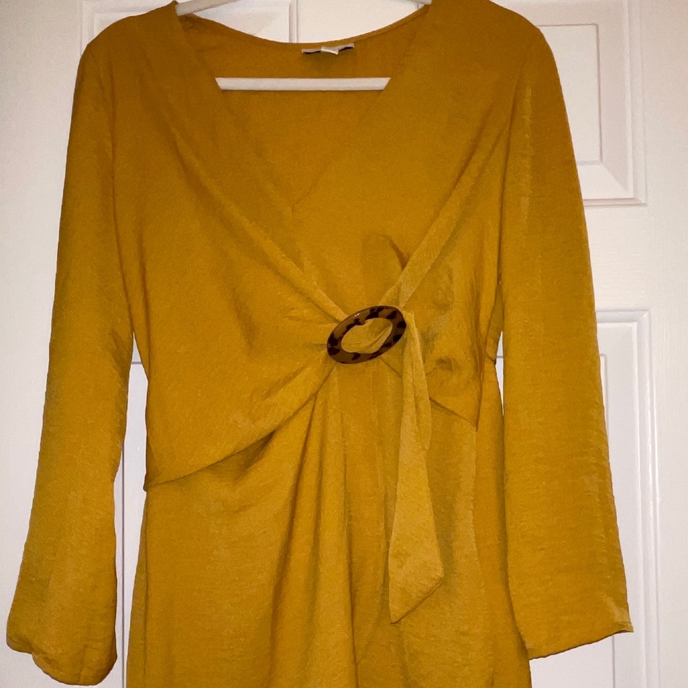 Topshop Long Sleeve Dress